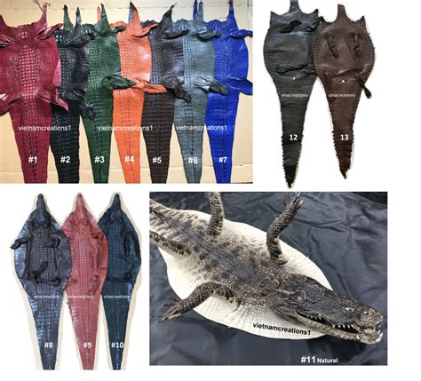 fake alligator skin clothing - realistic alligator decoys.